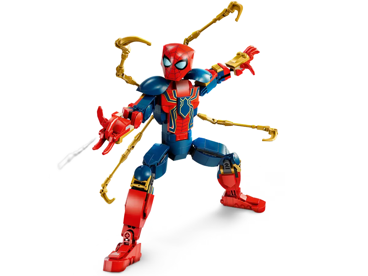 Eiserne Spider-Man-Konstruktionsfigur (76298)