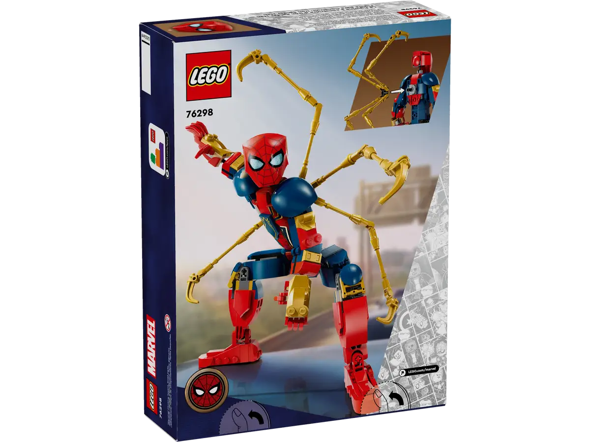 Eiserne Spider-Man-Konstruktionsfigur (76298)