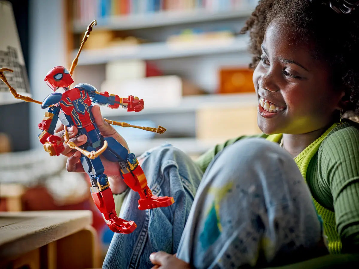 Eiserne Spider-Man-Konstruktionsfigur (76298)