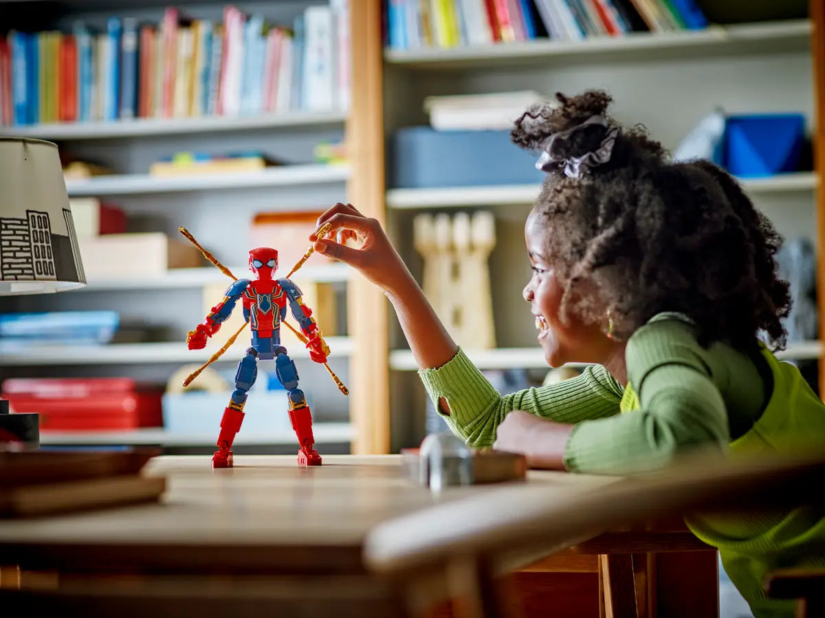 Eiserne Spider-Man-Konstruktionsfigur (76298)