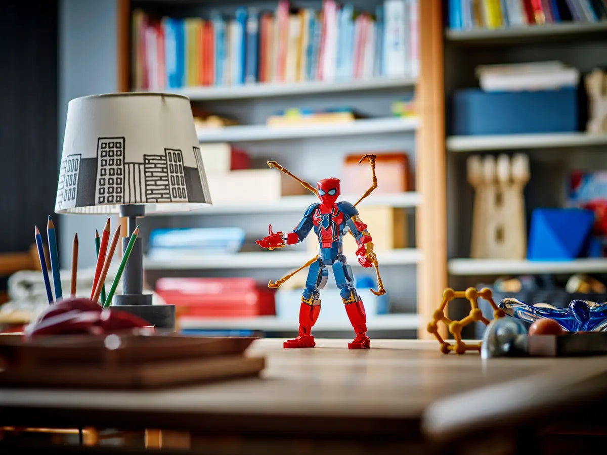 Eiserne Spider-Man-Konstruktionsfigur (76298)