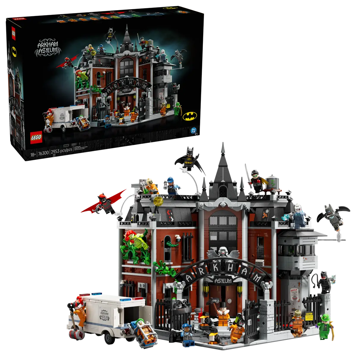 Batman Arkham Asylum (76300) Ensemble de construction à collectionner