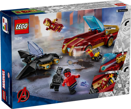 Iron Man Car & Black Panther vs. Red Hulk (76310)