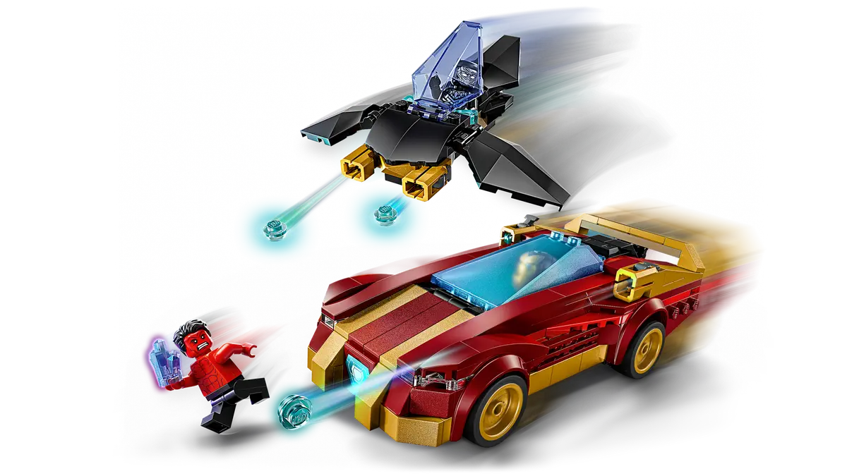 Iron Man Car & Black Panther vs. Red Hulk (76310)