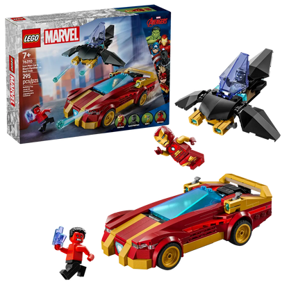 Iron Man Car & Black Panther vs. Red Hulk (76310)