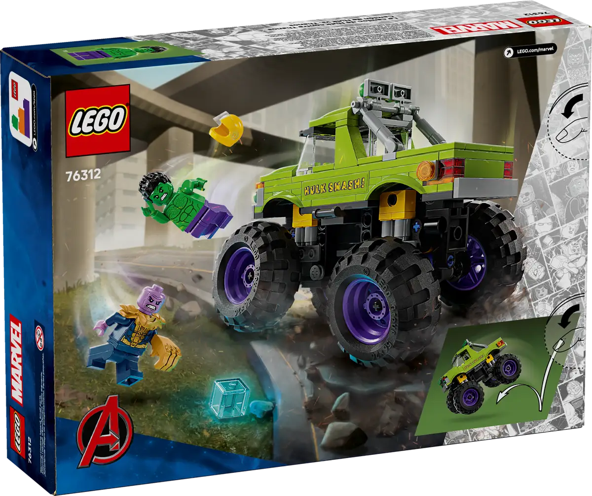 Le camion Hulk contre Thanos (76312)