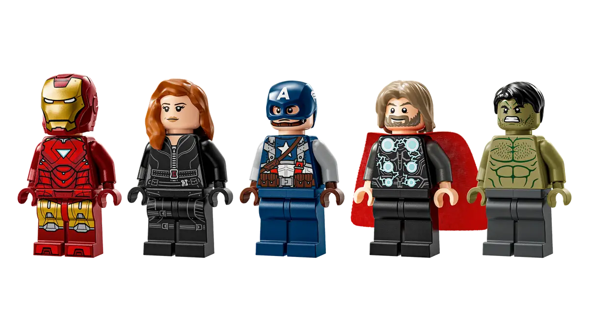 MARVEL Logo & Minifiguren (76313)