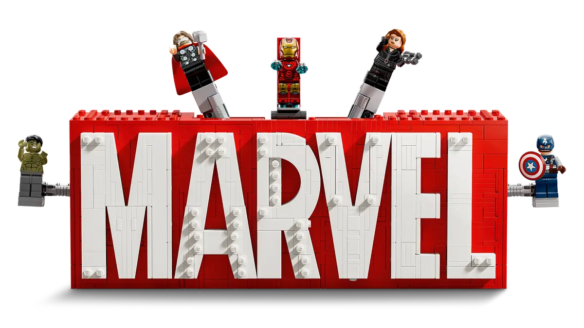 MARVEL Logo & Minifiguren (76313)