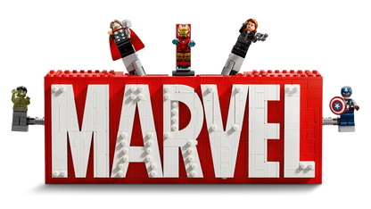 MARVEL Logo & Minifiguren (76313)