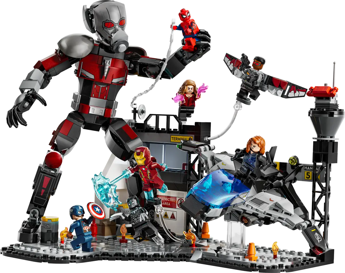 Captain America: Bürgerkriegs-Actionschlacht (76314)