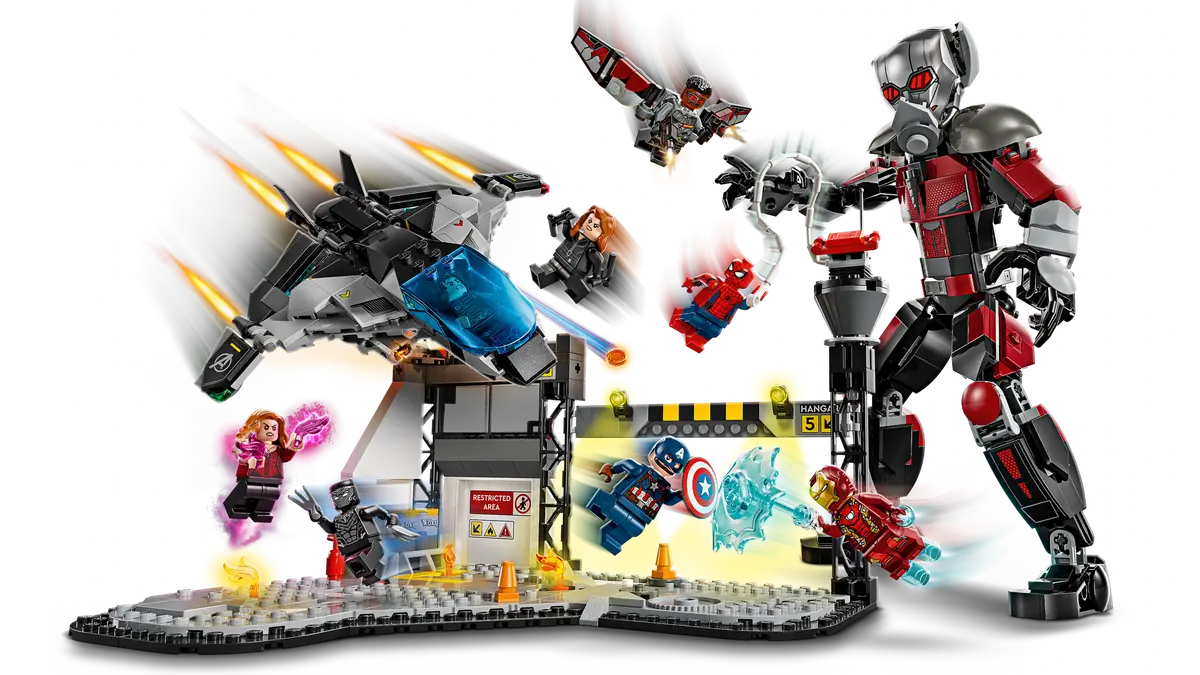 Captain America: Bürgerkriegs-Actionschlacht (76314)