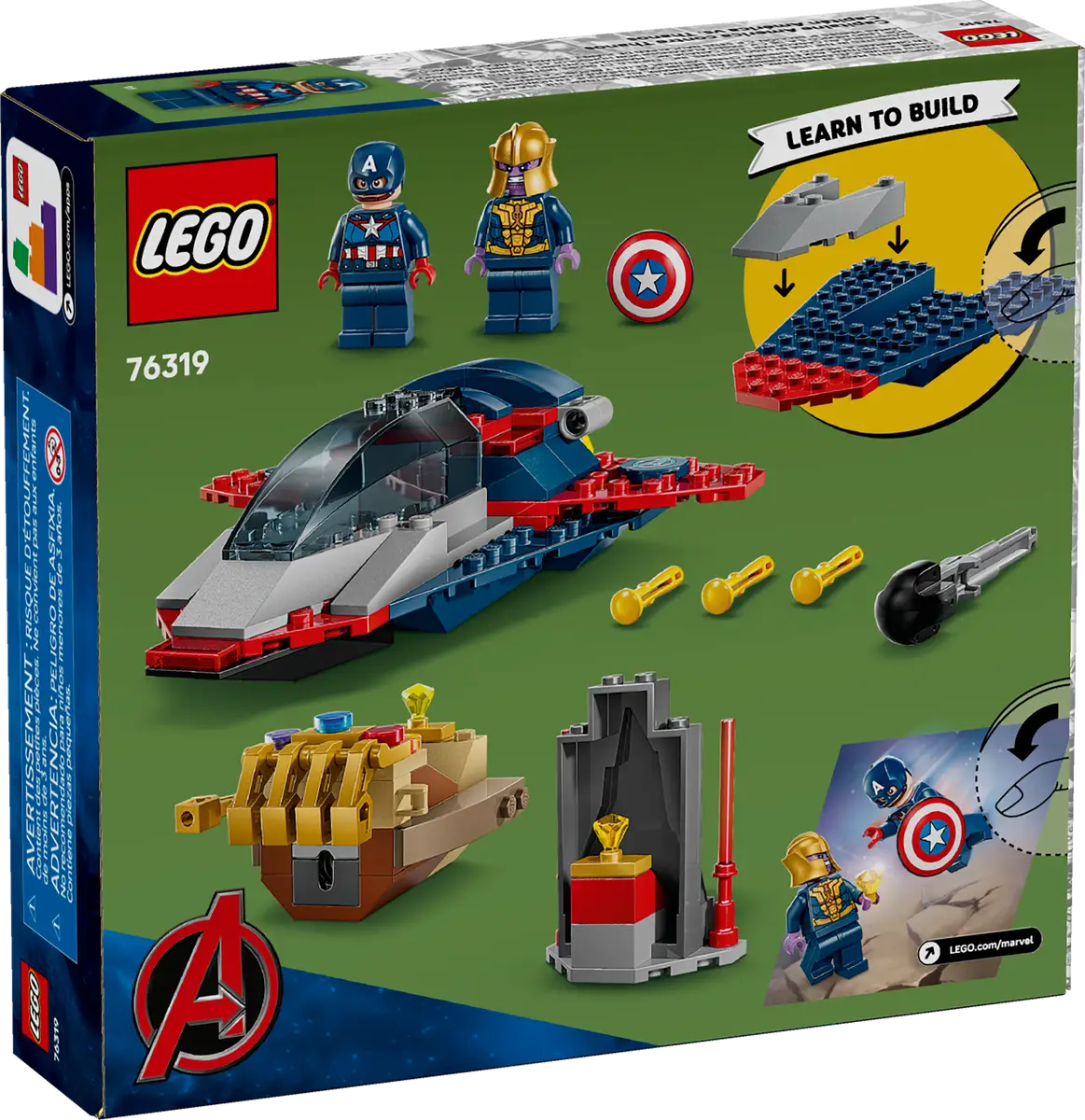 Captain America contre Thanos (76319)