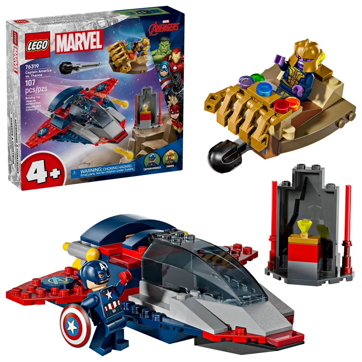 Captain America contre Thanos (76319)