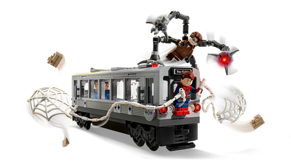 Scène de métro Spider-Man contre Doc Ock (76321)