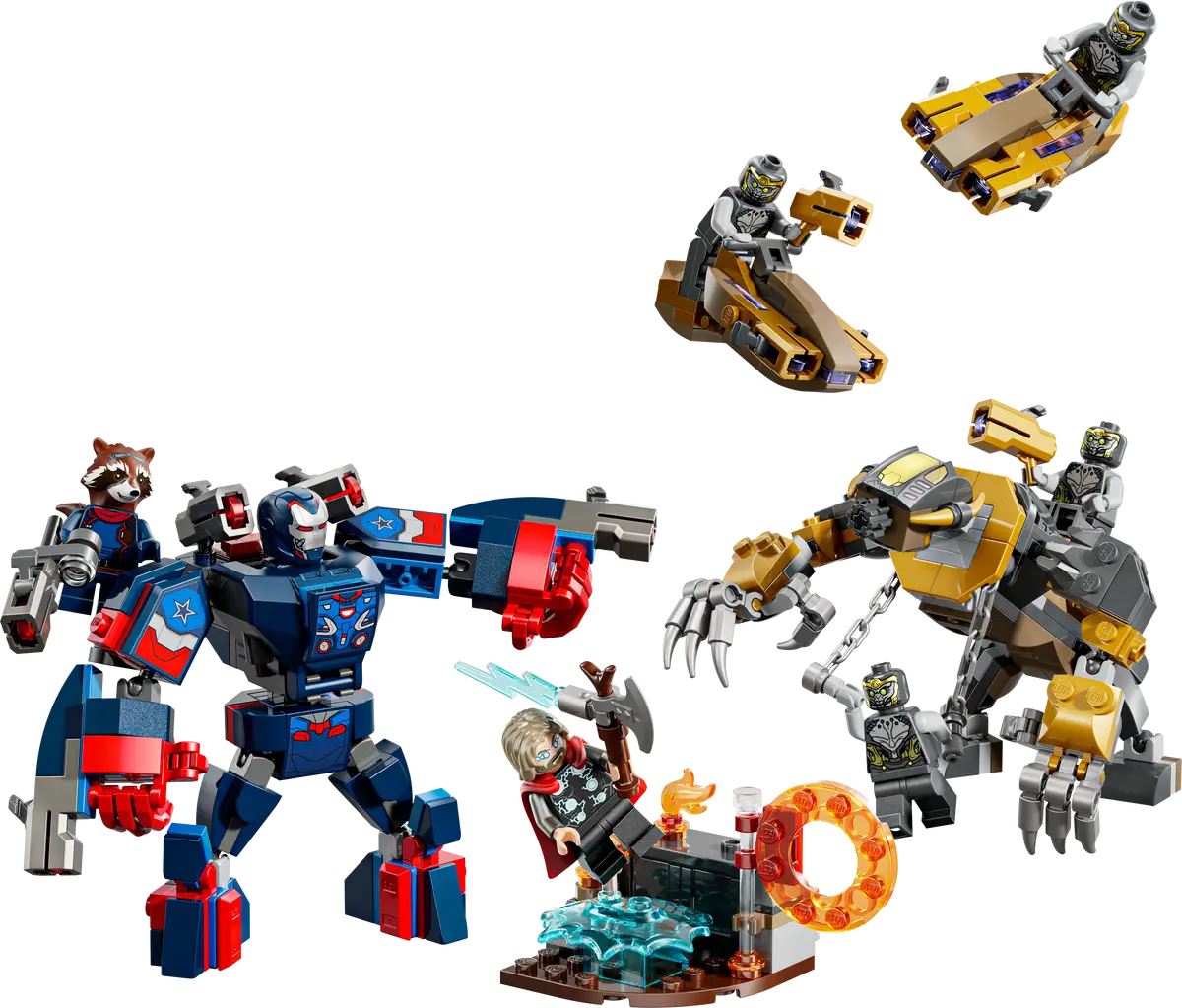 Avengers Endgame Thor vs. Chitauri (76322)