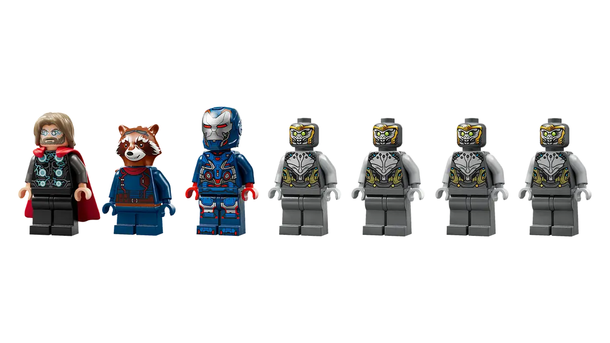 Avengers Endgame Thor vs. Chitauri (76322)