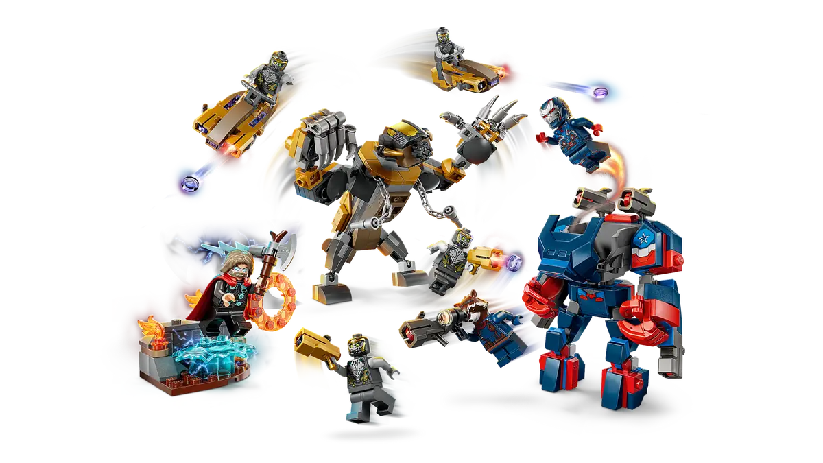 Avengers Endgame Thor vs. Chitauri (76322)