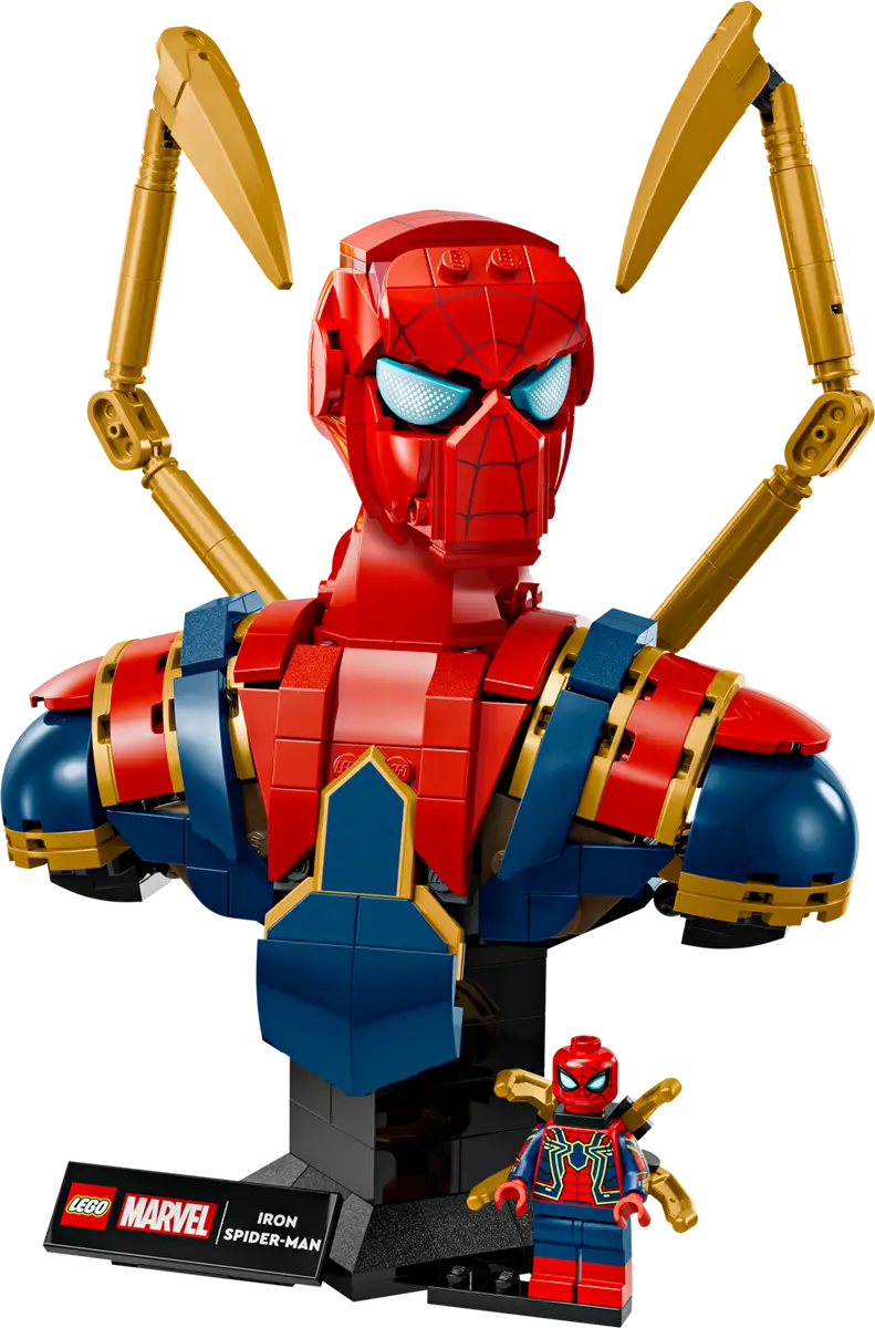 Eiserne Spider-Man-Büste (76326)