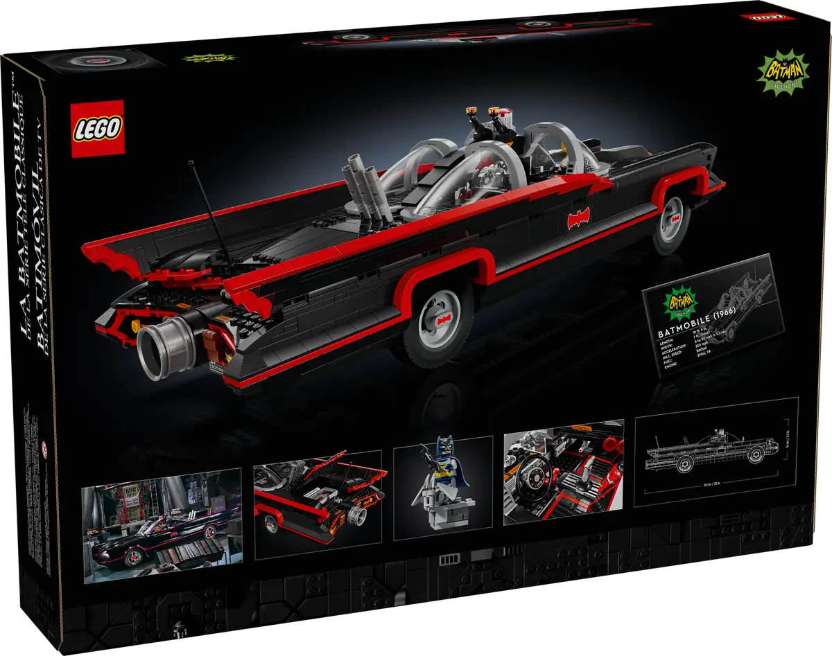 Batman, das klassische Batmobil der TV-Serie (76328)