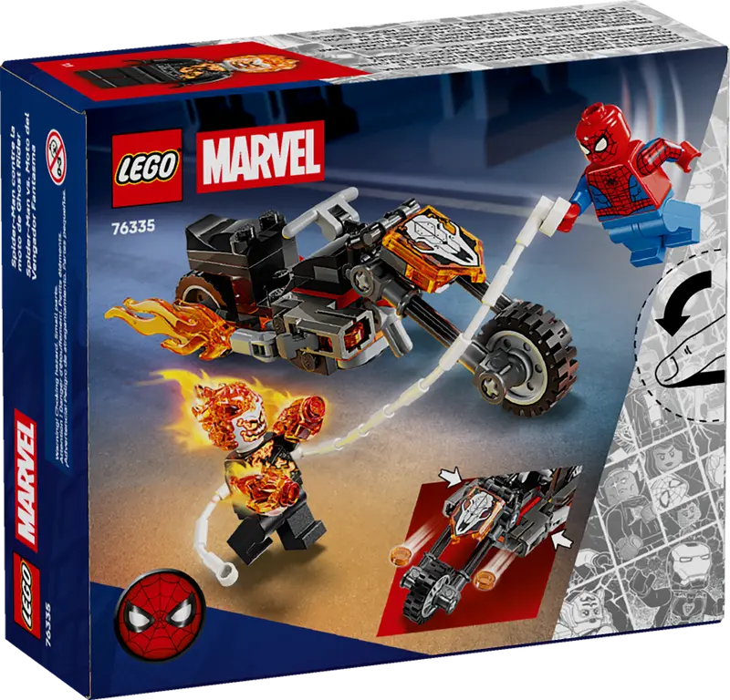 Spider-Man vs. Ghost Rider Motorrad (76335)