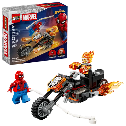 Spider-Man contro Ghost Rider Motocicletta (76335)