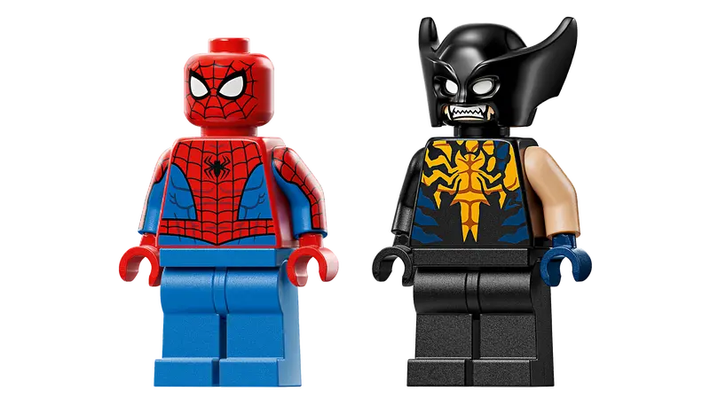 Spider-Man-Auto vs. Venomized Wolverine (76336)