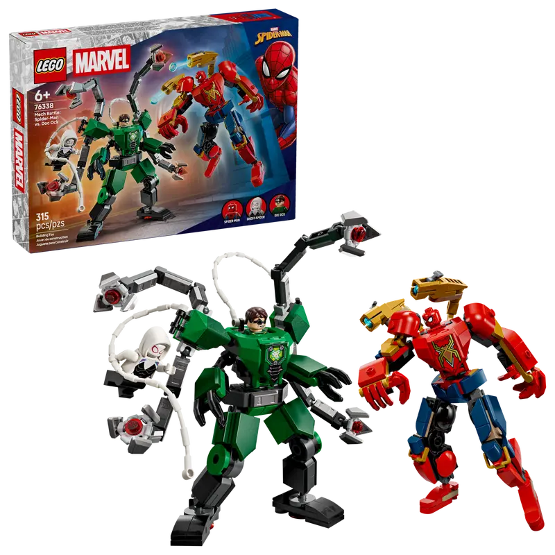 Mech Battle Spider-Man contre Doc Ock (76338)