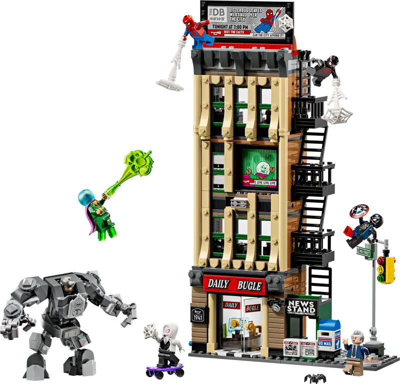 Spider-Man vs. Mysterio The Daily Bugle (76342)