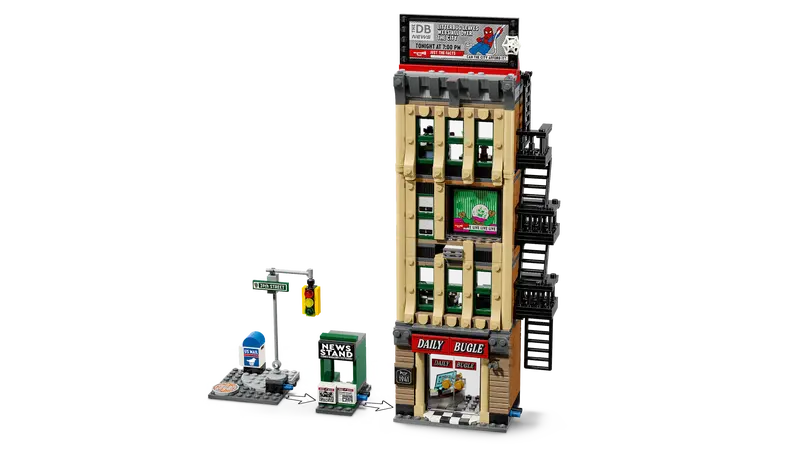 Spider-Man vs. Mysterio The Daily Bugle (76342)