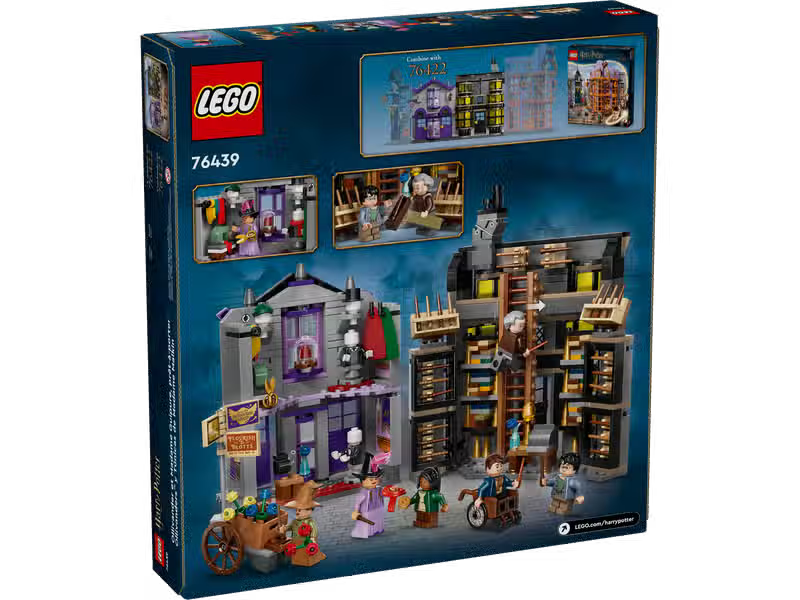 Ollivanders Wand Shop und Madam Malkins Roben für alle Gelegenheiten (76439)