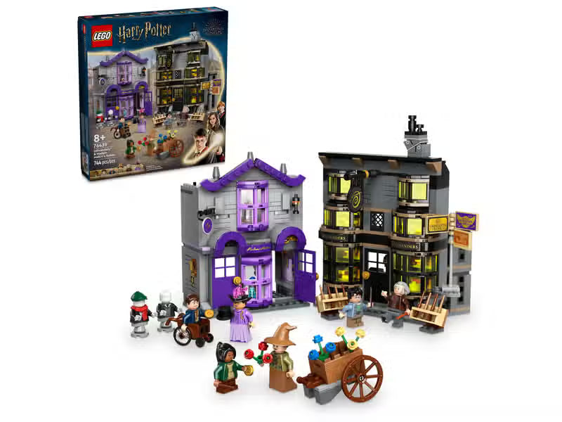 Ollivanders Wand Shop und Madam Malkins Roben für alle Gelegenheiten (76439)