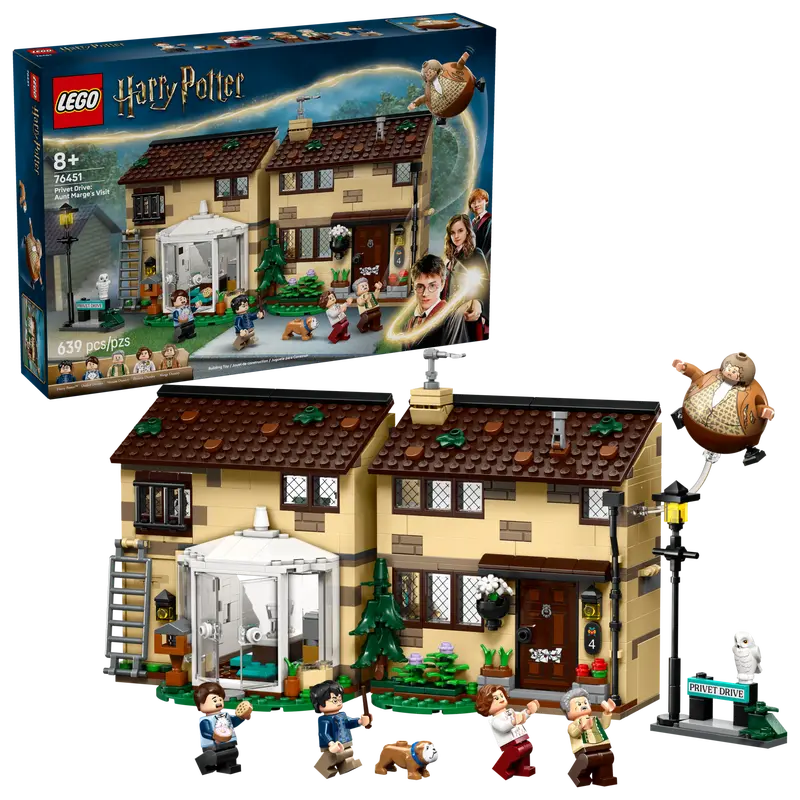 Harry Potter 4 Privet Drive – La visita di zia Marge (76451)