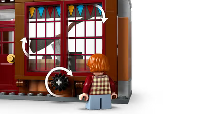 Fournitures de Quidditch de qualité et glacier de Florean Fortescue (76452)