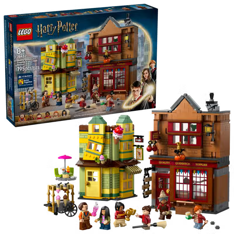 Fournitures de Quidditch de qualité et glacier de Florean Fortescue (76452)