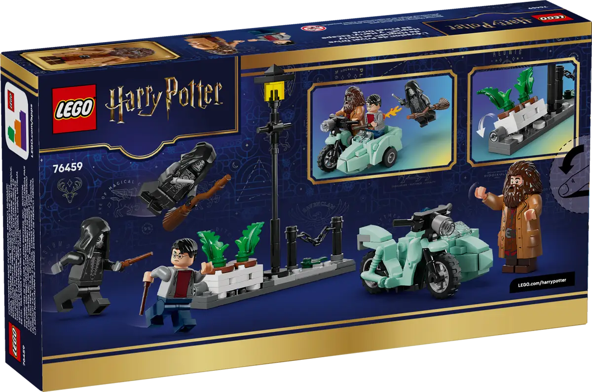 La fuga di Hagrid e Harry a Privet Drive (76459)
