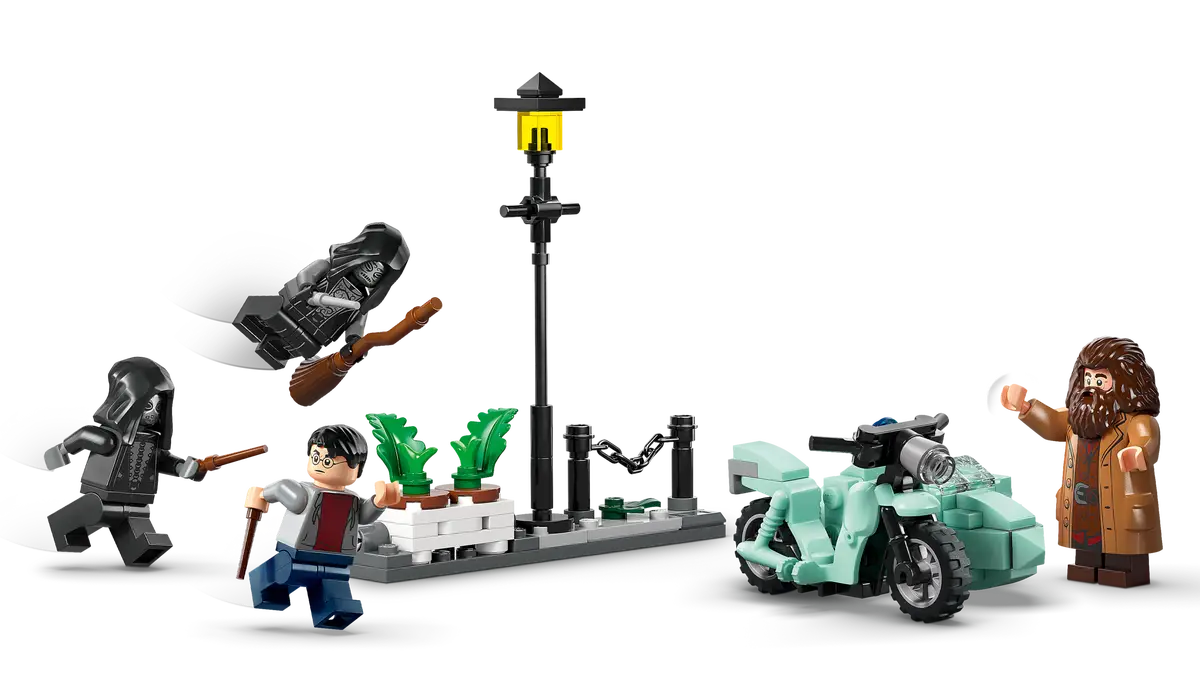 Flucht aus dem Ligusterweg von Hagrid und Harry (76459)