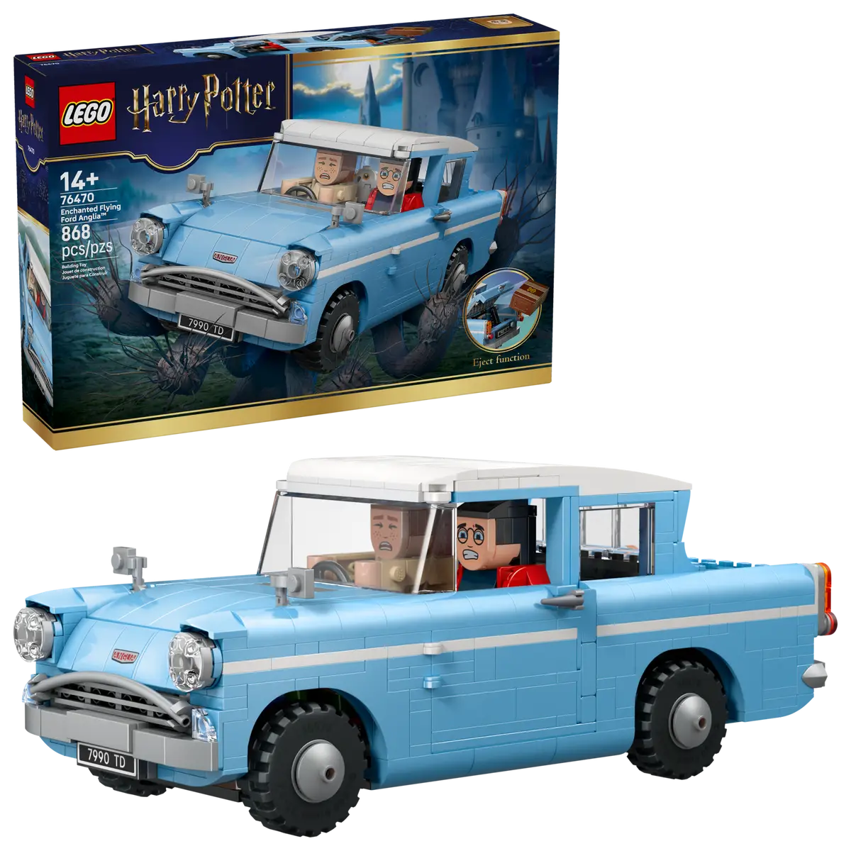 Ford Anglia volante enchantée (76470)