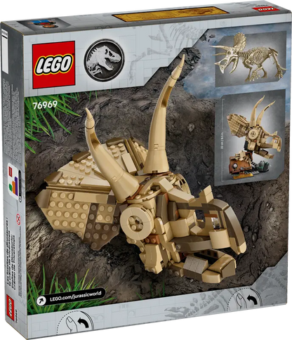 Dinosaurierfossilien Triceratops-Schädel (76969)