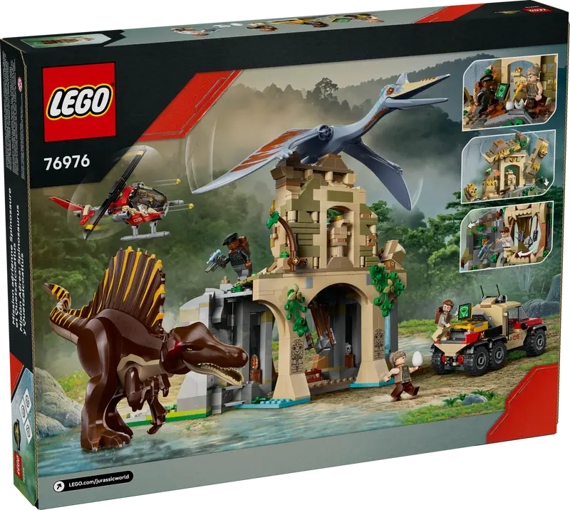 Luftmission Spinosaurus & Quetzalcoatlus (76976)