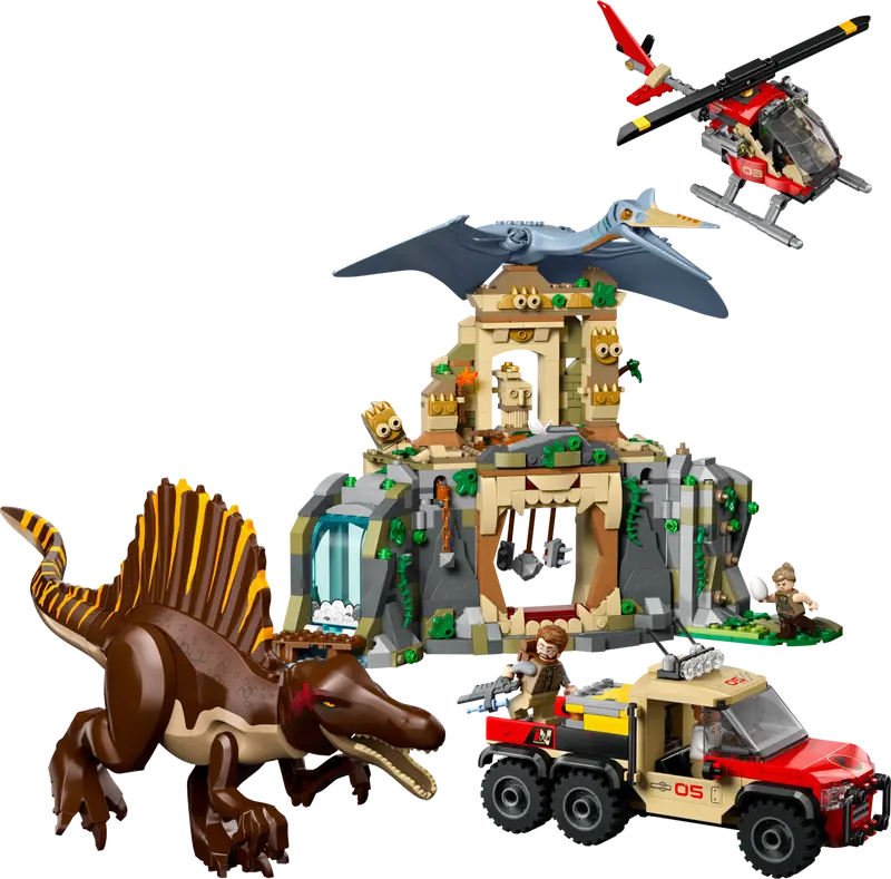 Luftmission Spinosaurus & Quetzalcoatlus (76976)