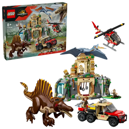 Luftmission Spinosaurus & Quetzalcoatlus (76976)