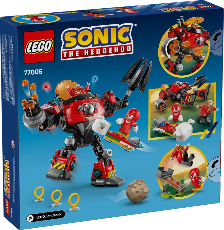 Knuckles vs. Dr. Eggman Eierbrecher-Mech (77005)