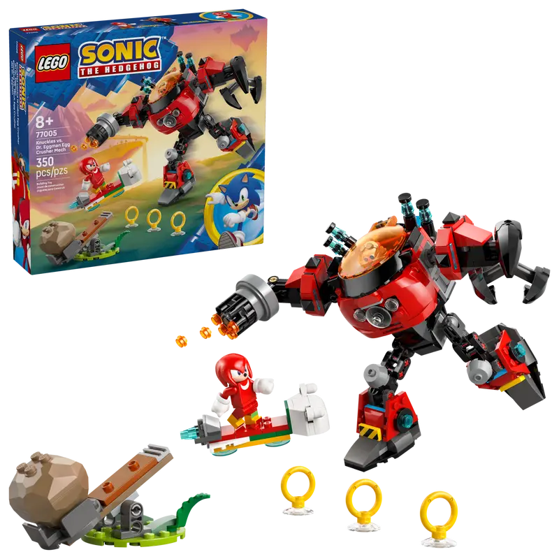 Knuckles vs. Dr. Eggman Eierbrecher-Mech (77005)