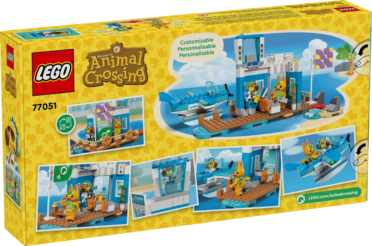 Fliegen Sie mit Dodo Airlines Flughafen-Spielset (77051)