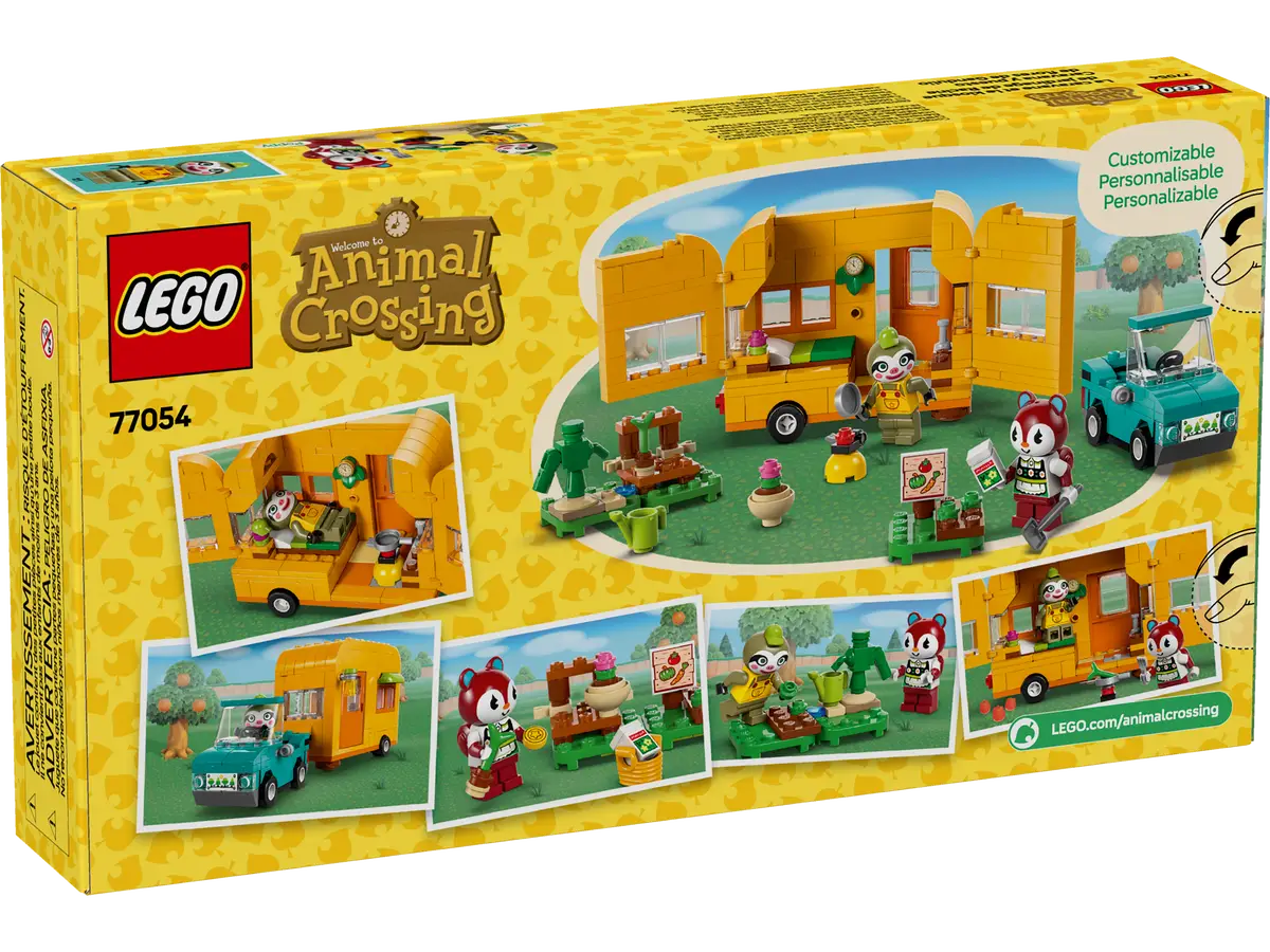 Ensemble de construction Caravane et atelier de jardinage de Leif (77054)