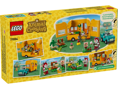 Ensemble de construction Caravane et atelier de jardinage de Leif (77054)