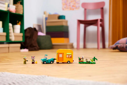 Ensemble de construction Caravane et atelier de jardinage de Leif (77054)