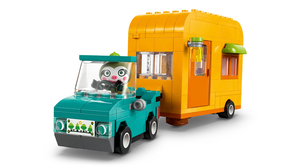 Ensemble de construction Caravane et atelier de jardinage de Leif (77054)