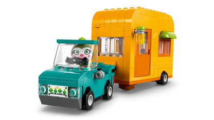 Ensemble de construction Caravane et atelier de jardinage de Leif (77054)