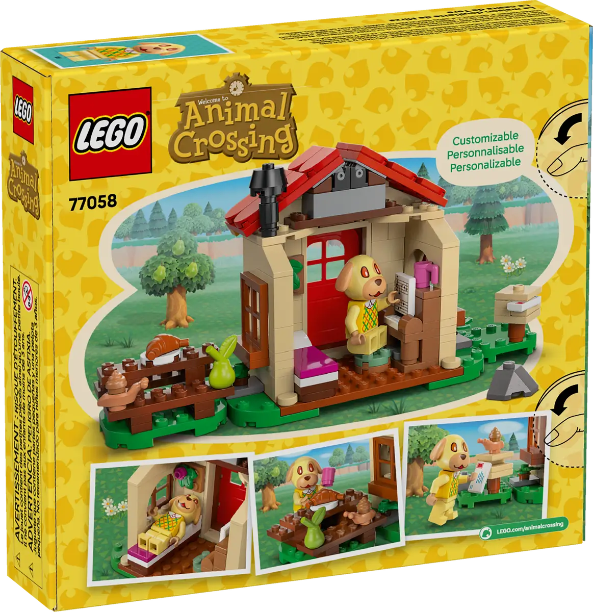 Bauset „Goldies gemütliches Haus“ (77058)